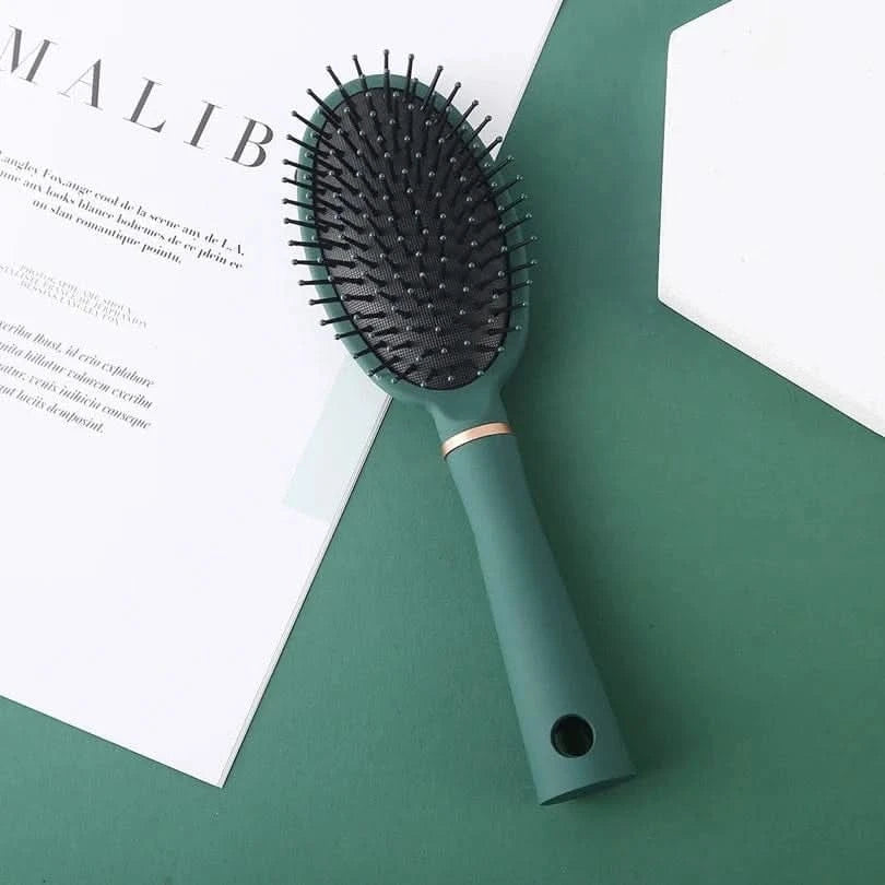 Shunfa Air Cushion Leather Hair Comb - Styling & Massage for Curly Hair - MERRIAHair EssentialMERRIA