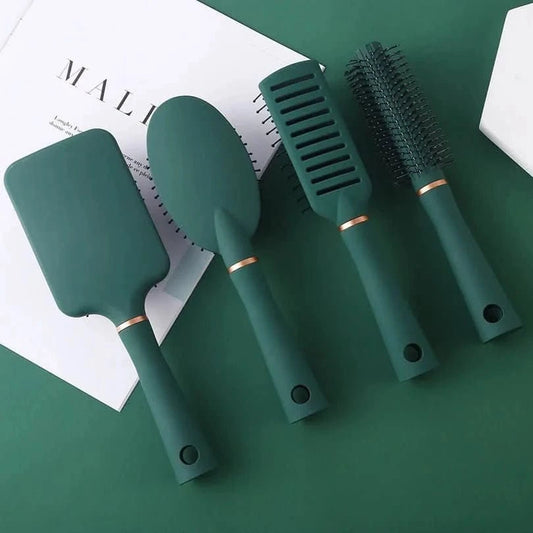 Shunfa Air Cushion Leather Hair Comb - Styling & Massage for Curly Hair - MERRIAHair EssentialMERRIA