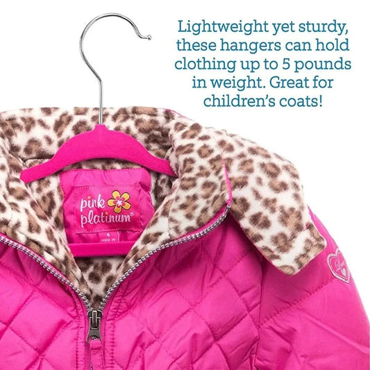 30PCS Baby Velvet Non-Slip Hangers - Space-Saving Kids Clothes HangersHangersMERRIA