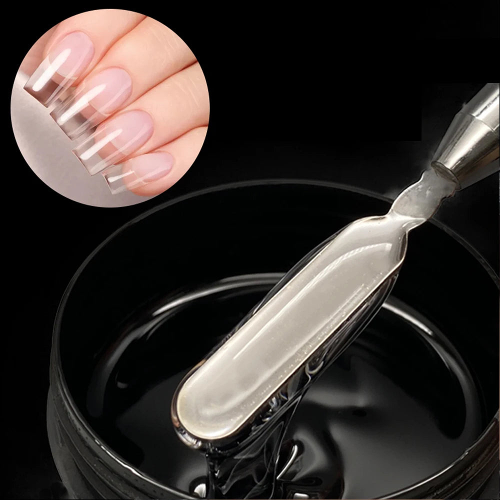 Jillnails 100g French Pink Nails Liquid Nail Builder UV Gel for Nail Extension Shape
