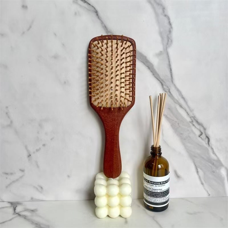 Natural Sandalwood Comb Massage Scalp Comb Smooth Hair Airbag Comb Wholesale