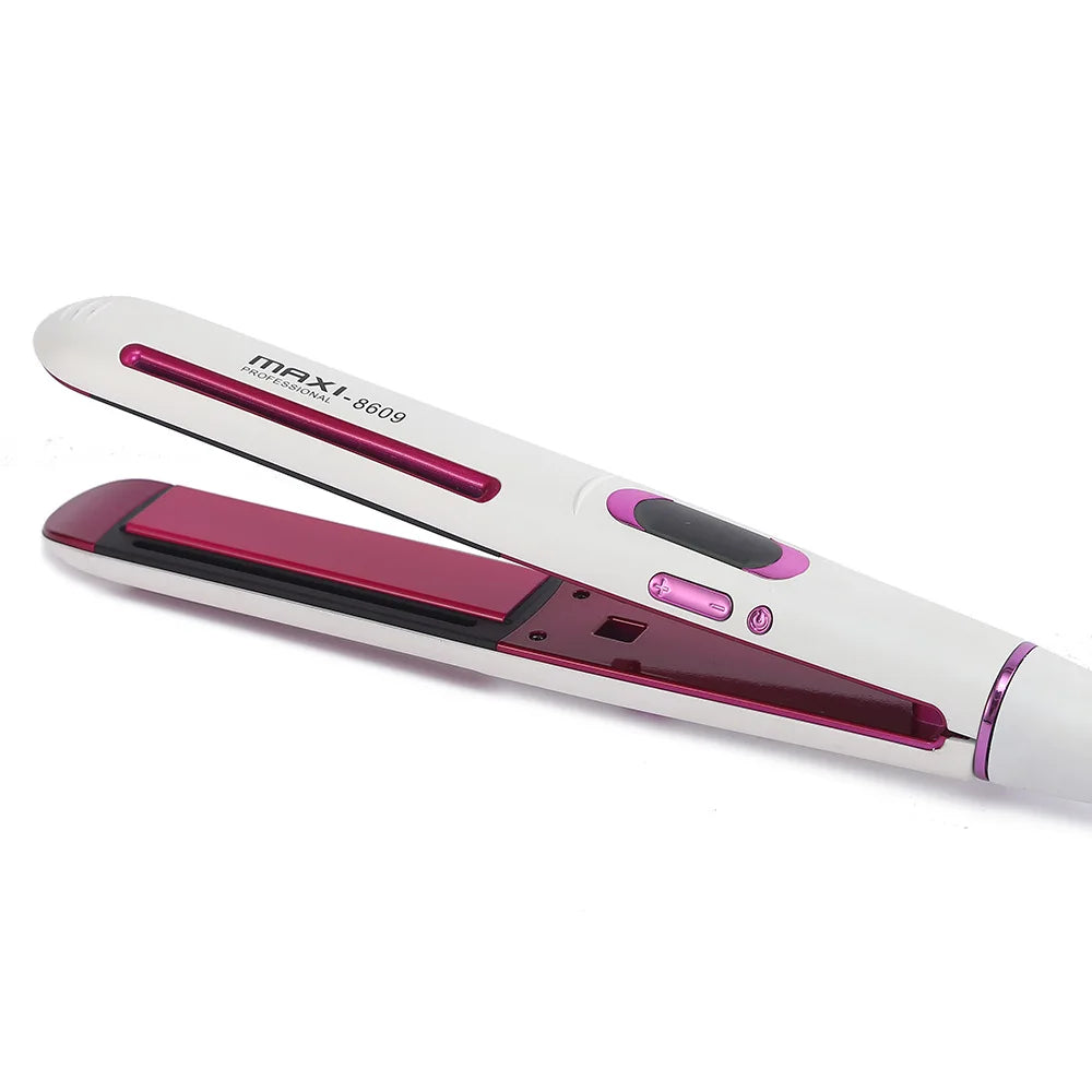 Hair Iron High Quality flat iron Straightening hot comb mini professional hair straightener & Curling Iron Styling Tools