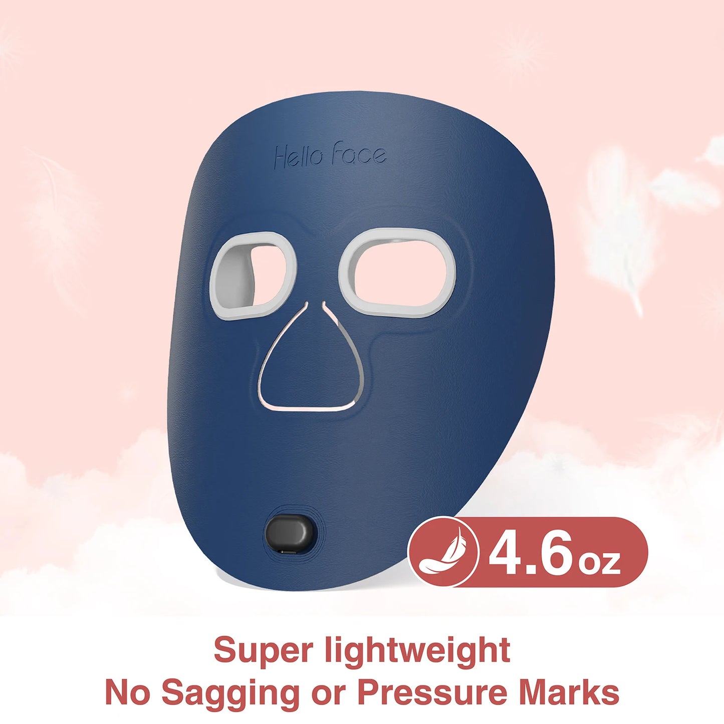 Hello Face M500S LED Mask – Skin Care Therapy Device for Face Rejuvenation, Perfect Gift for Lovers, Parents & Friends