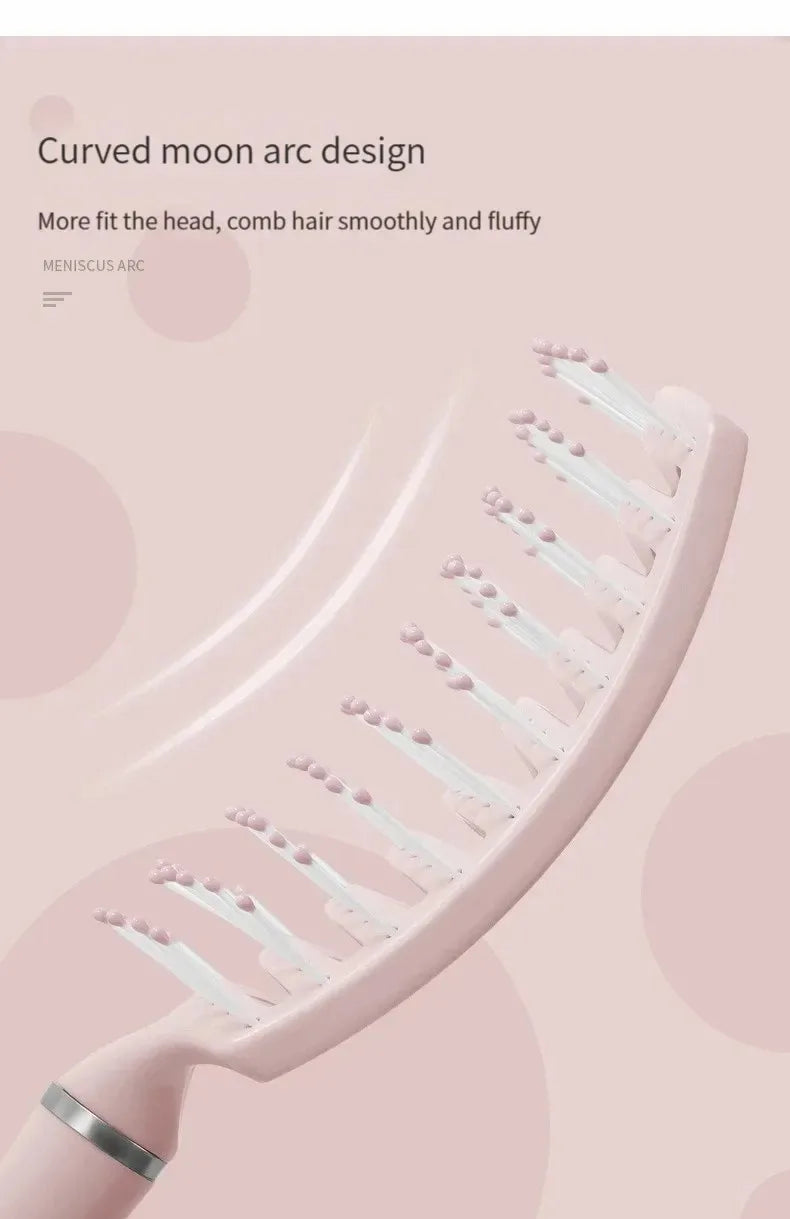 Hairbrush Air Cushion Comb Fluffy Anti-Hair Loss Massage Hair Brush For All Hair Types For Long Thick Thin Curly Natural Hair