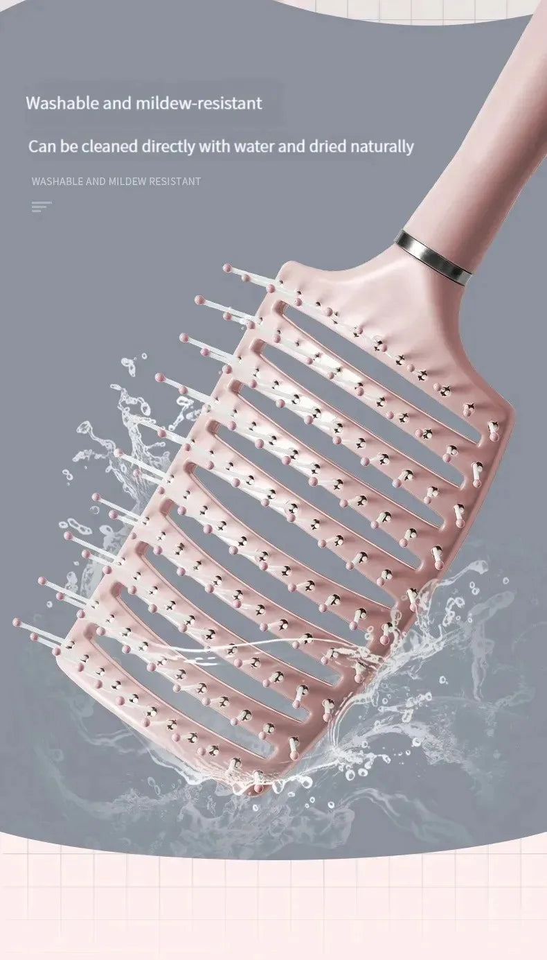 Hairbrush Air Cushion Comb Fluffy Anti-Hair Loss Massage Hair Brush For All Hair Types For Long Thick Thin Curly Natural Hair
