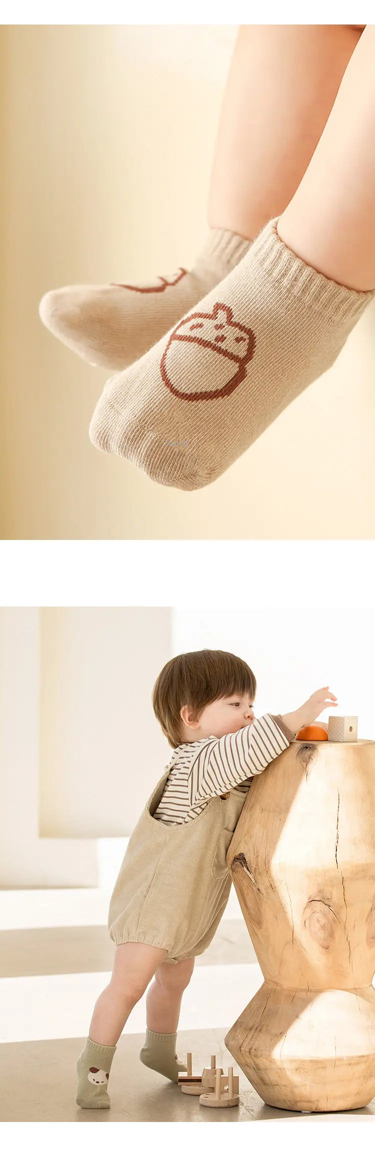 3 Pairs Baby Mesh Socks (0–5Y) – Breathable Anti-Slip Cartoon Boat Socks for Newborns & Toddlers – Unisex Summer Socks