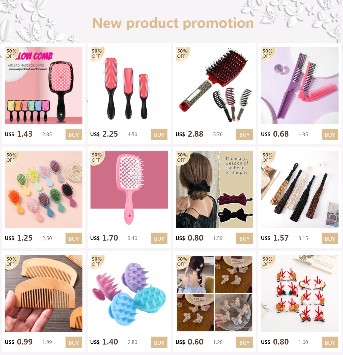 Hair Iron High Quality flat iron Straightening hot comb mini professional hair straightener & Curling Iron Styling Tools
