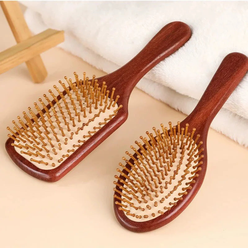 Natural Sandalwood Comb Massage Scalp Comb Smooth Hair Airbag Comb Wholesale