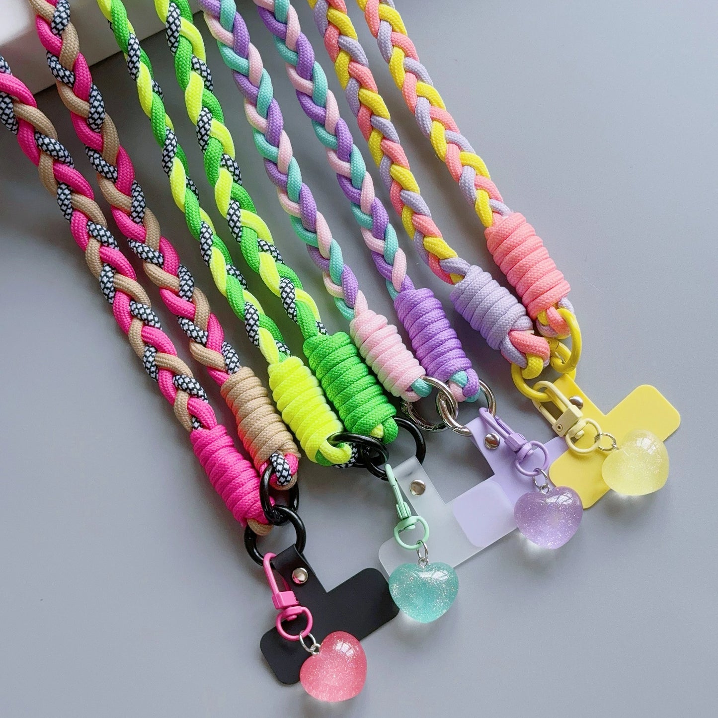 Creative Cartoon Phone Lanyard – Universal Crossbody Long Rope with Decorative Pendant for Mobile Accessories
