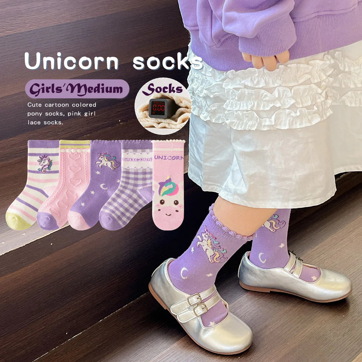 Spring Girls Socks Baby Sweet Rosy Bowknot Pattern Socks Cotton Socks Children Calf Socks Kids Socks 5 Pairs