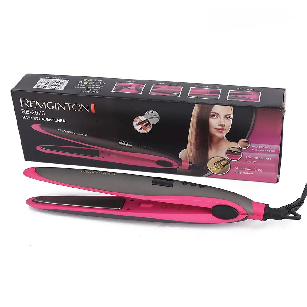 Hair Iron High Quality flat iron Straightening hot comb mini professional hair straightener & Curling Iron Styling Tools