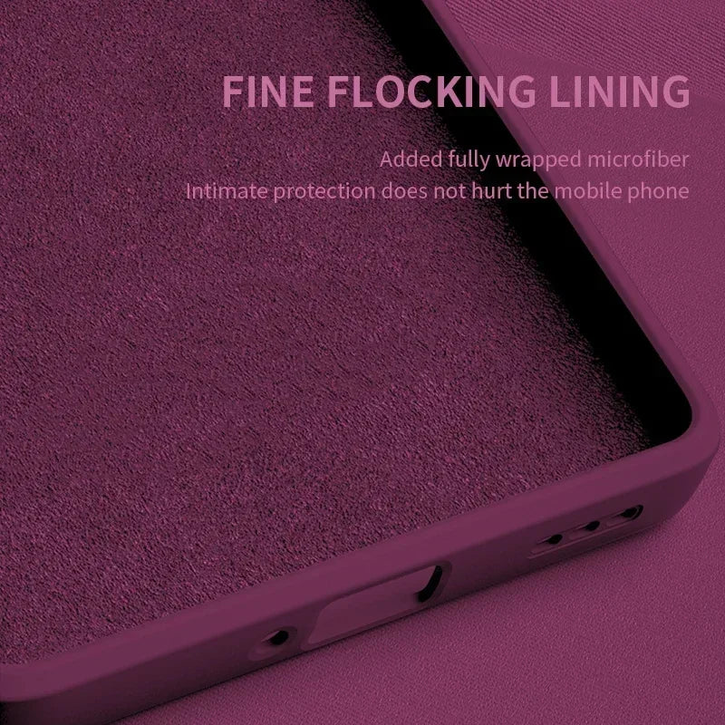 Official-Style Silicone Case for iPhone 15 & 16 Series – Shockproof Solid Color Cover with Fall & Collision Protection