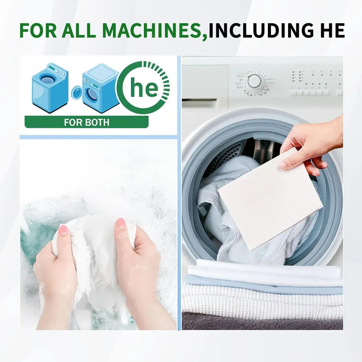 Biodegradable Cloth Washing Strip Hypoallergenic Laundry Detergent Sheets With Enzymes - MERRIADetergentMERRIA