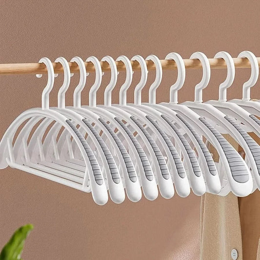 Industrial Plastic Hangers - Wide Shoulder Clothes Drying Rack - MERRIAHangersMERRIA
