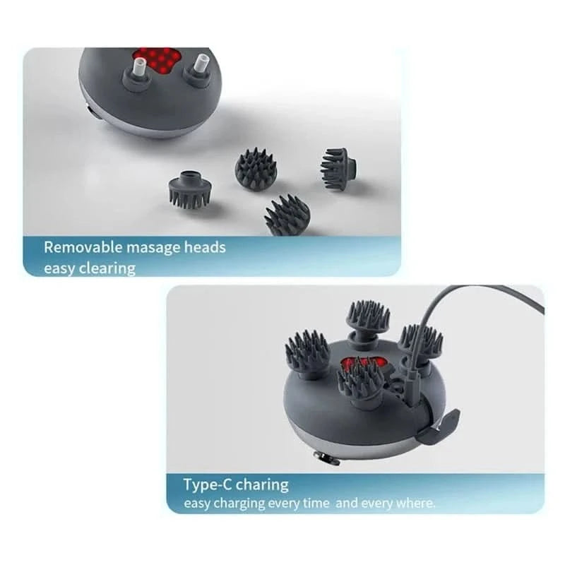 Electric Scalp Massager for Deep Tissue Relaxation & Stress ReliefHead MassagerMERRIA