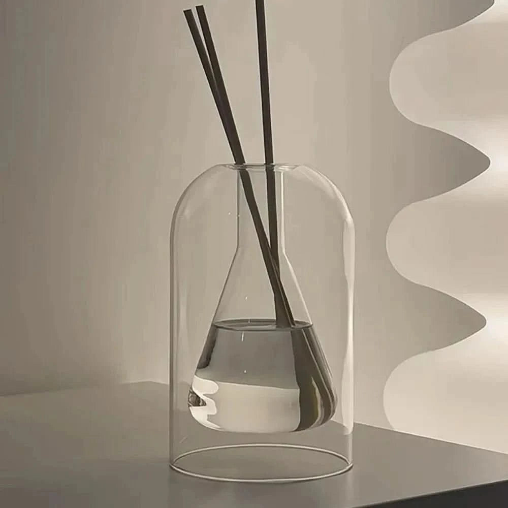 Glass Reed Diffuser Bottle Set | Essential Oil Aromatherapy Decor | 130/200MLMERRIAFragrance Diffuser