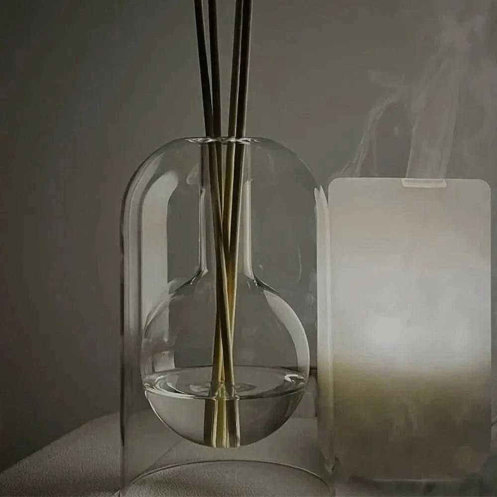 Glass Reed Diffuser Bottle Set | Essential Oil Aromatherapy Decor | 130/200MLMERRIAFragrance Diffuser