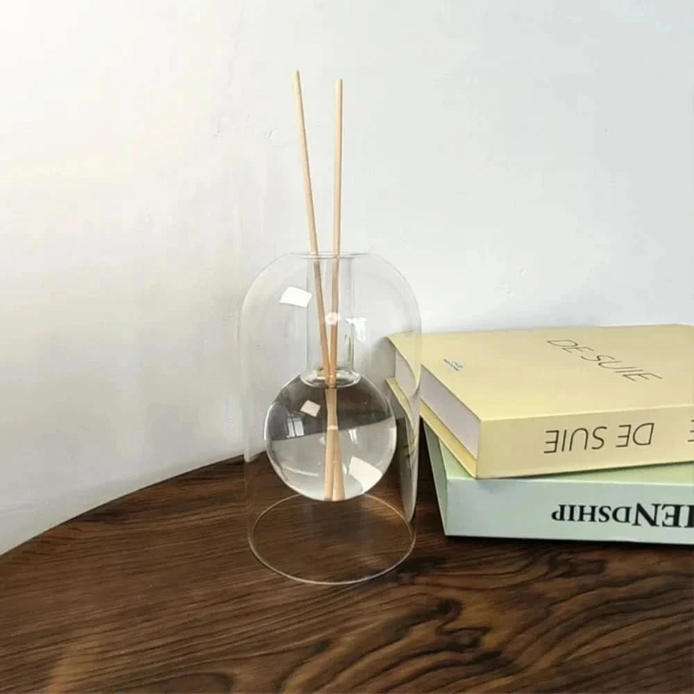 Glass Reed Diffuser Bottle Set | Essential Oil Aromatherapy Decor | 130/200MLMERRIAFragrance Diffuser