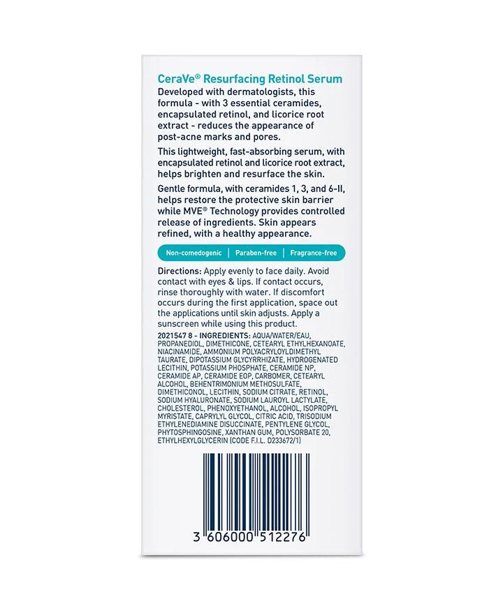 Cerave Resurfacing Retinol Serum