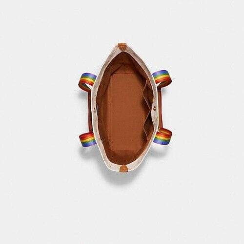Coach Canvas Chalk Rainbow Pride