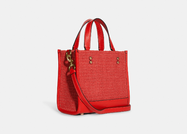 Coach Dempsey Tote 22 With Coach Patch