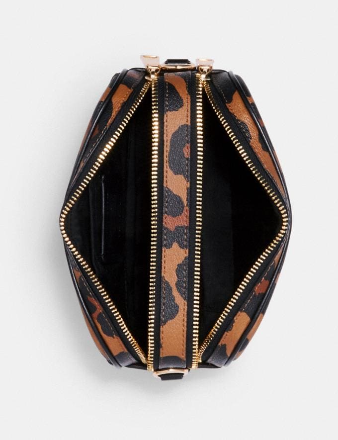 Coach Jes Crossbody 20 With Leopard Print