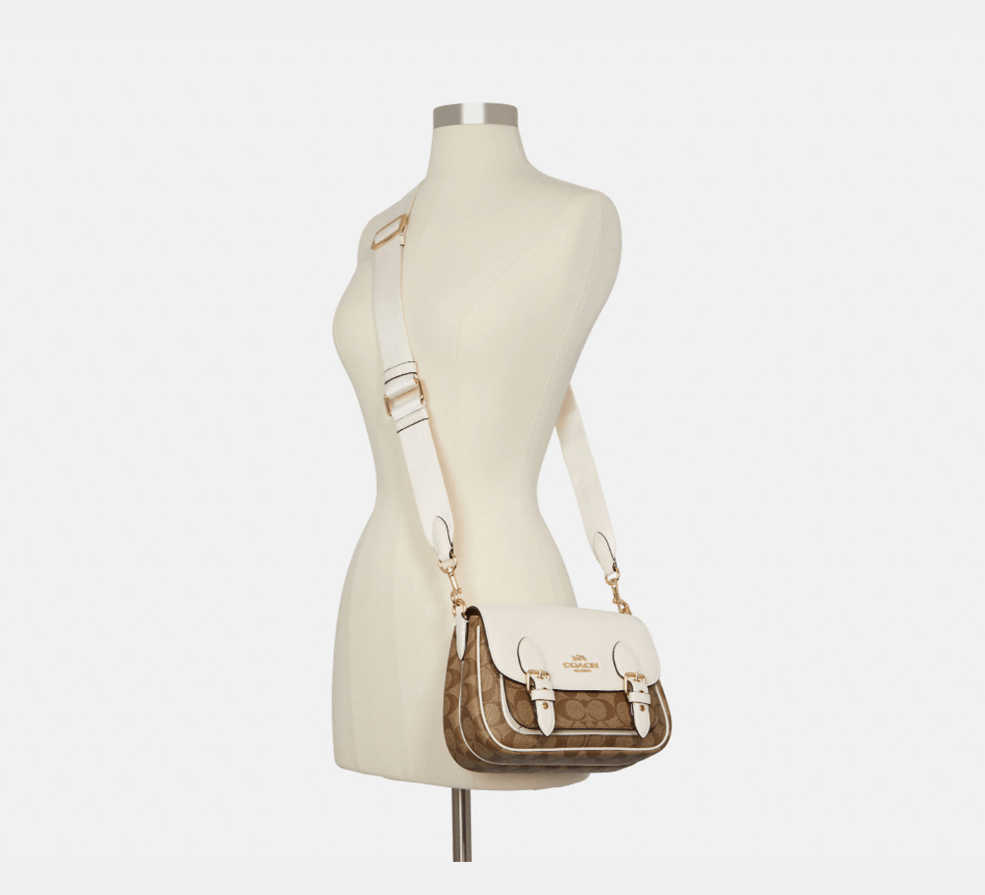 Coach Lucy Crossbody In Signature Canvas