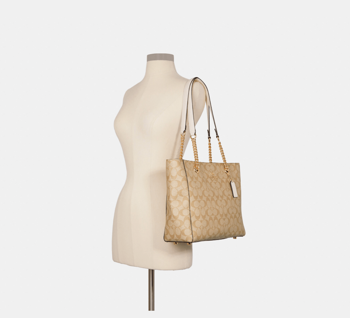 Coach Marlie Tote In Signature Canvas