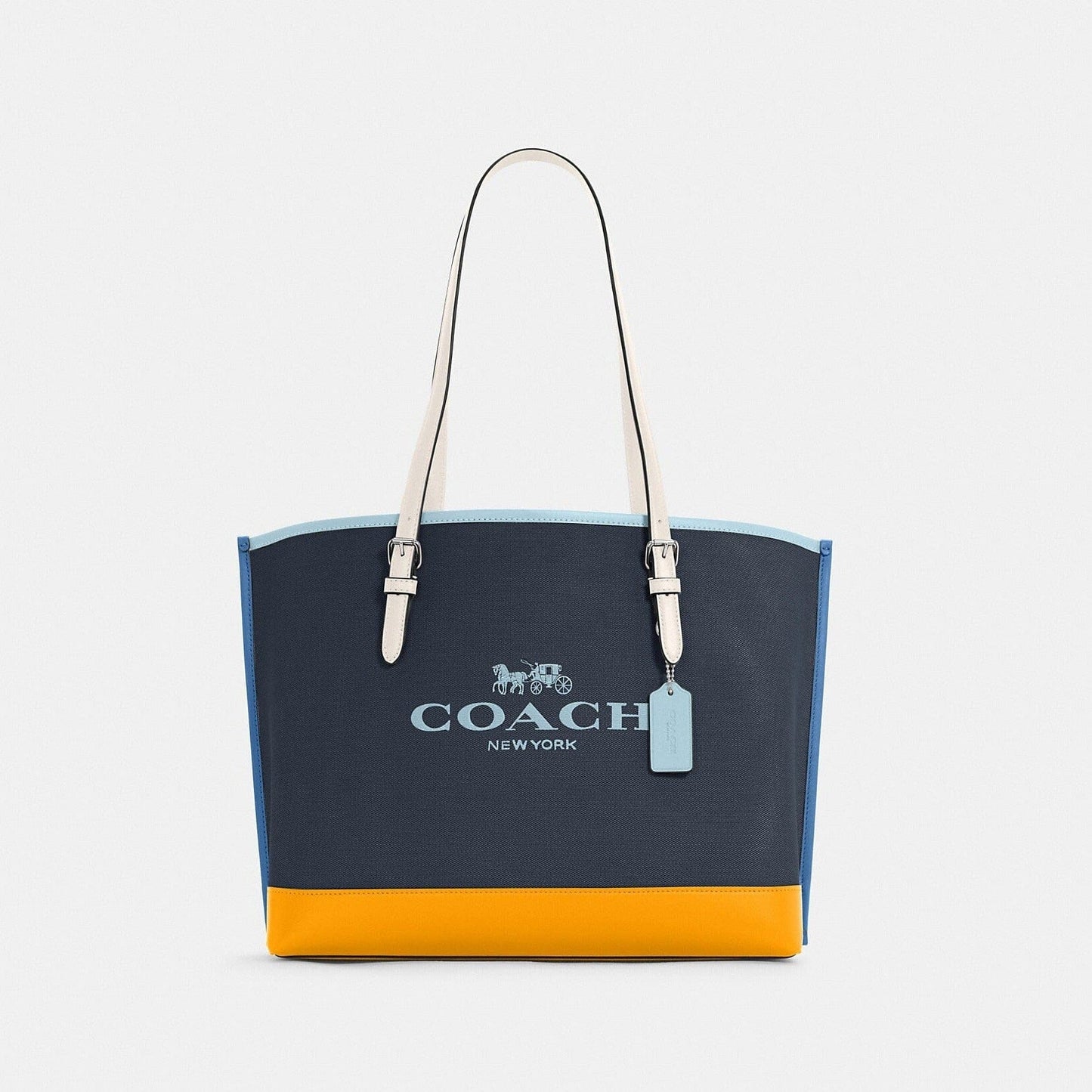 Coach Mollie Tote In Colorblock