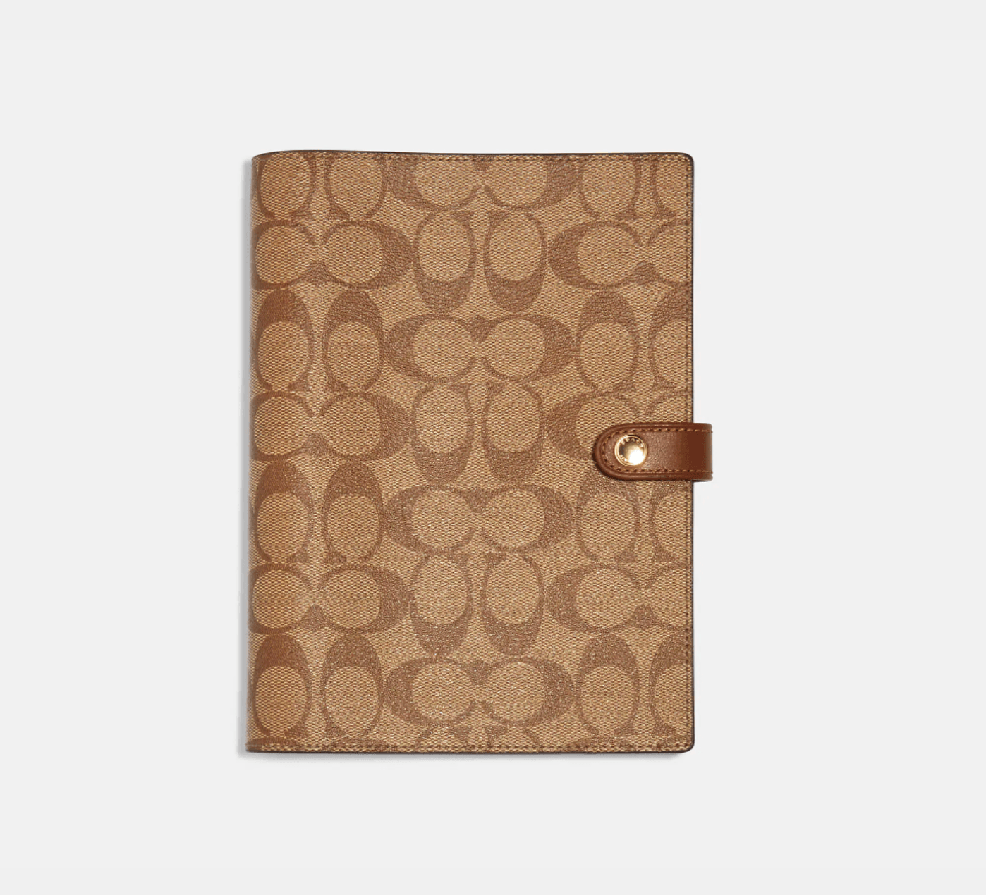 Coach Notebook In Signature Canvas