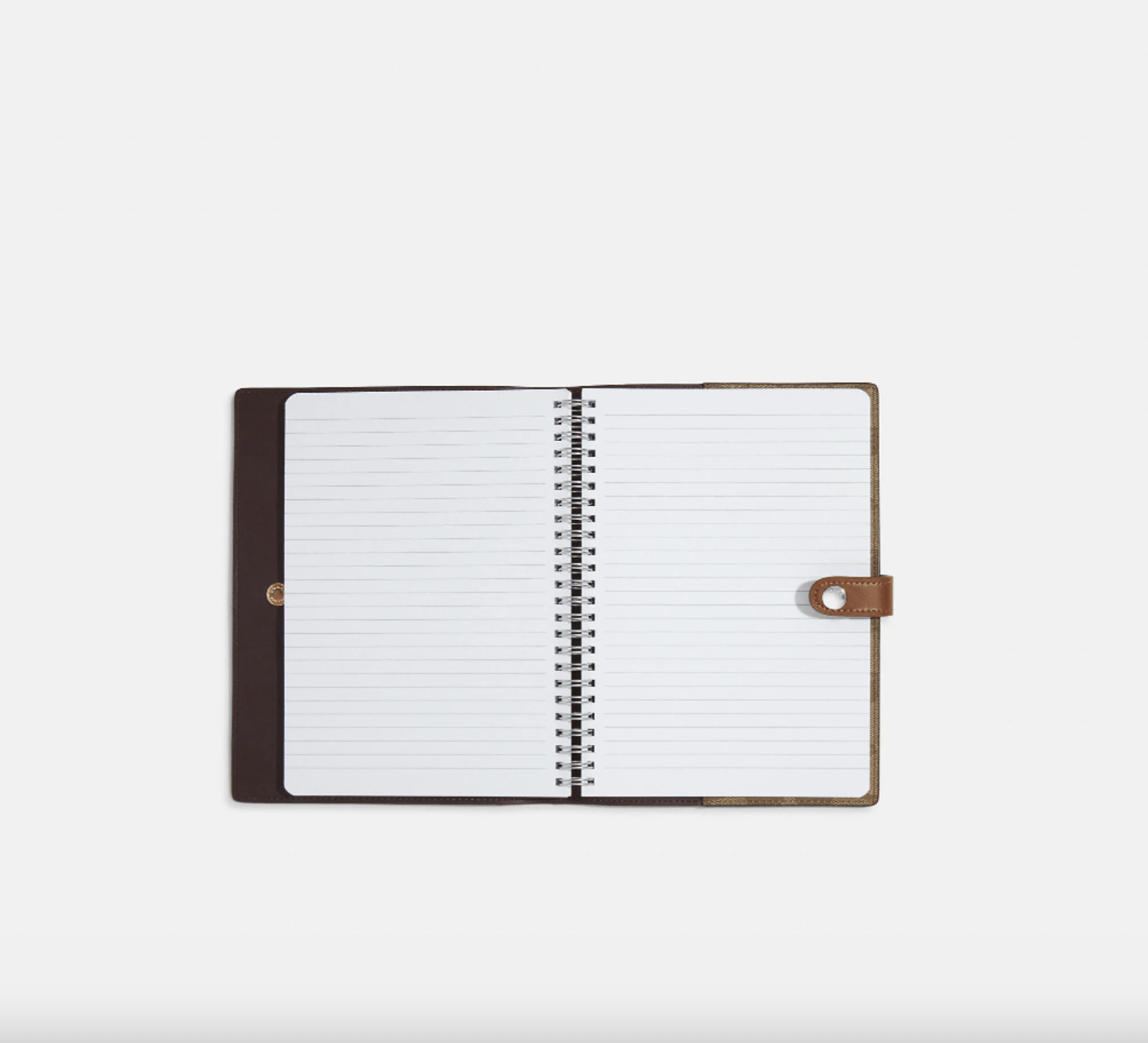 Coach Notebook In Signature Canvas