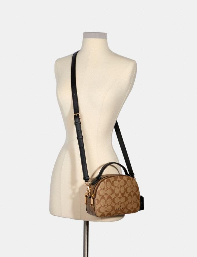 Coach Serena Satchel In Signature Canvas