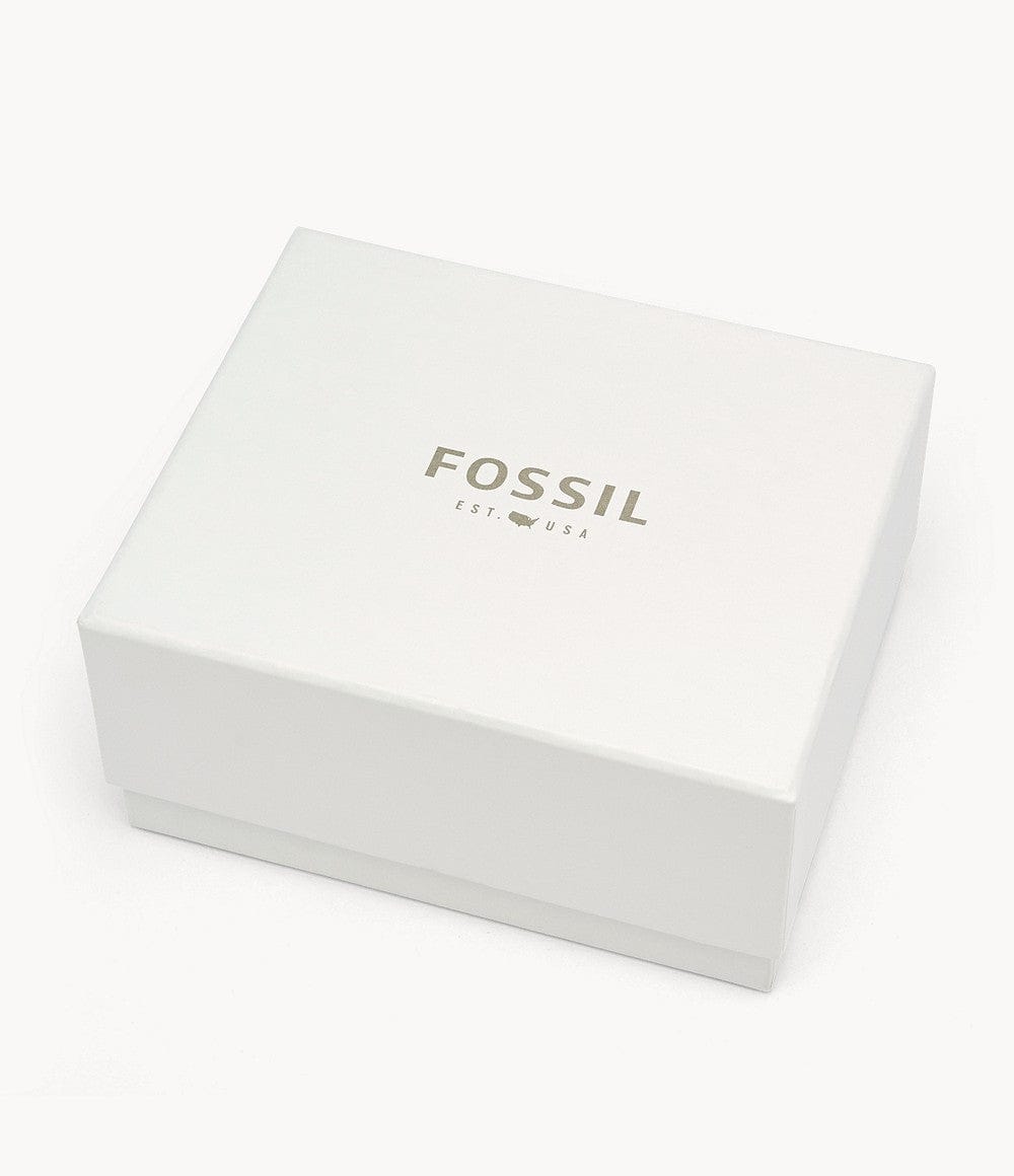 Fossil His and Her Fenmore Midsize Multifunction Stainless Steel Watch Gift Set