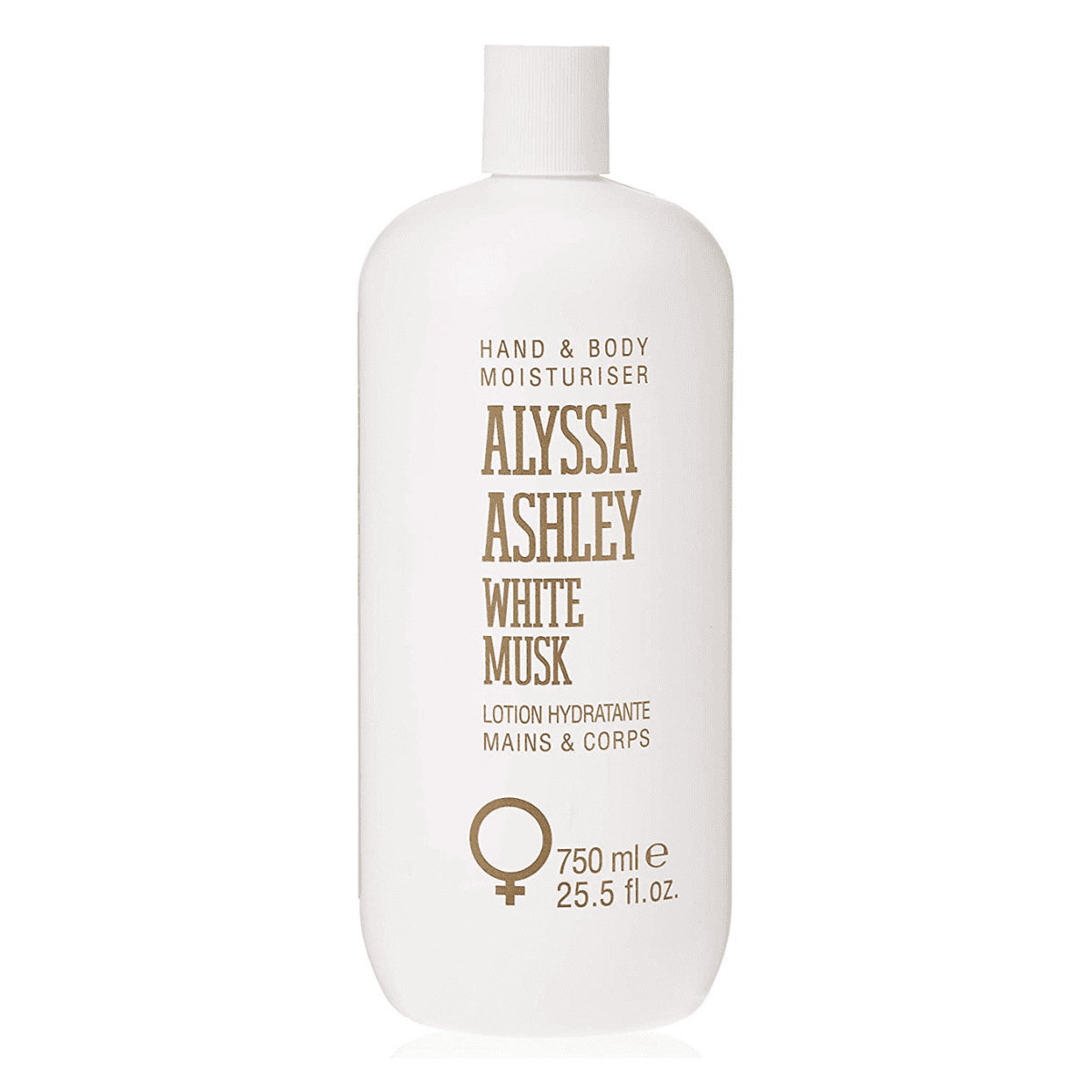 Alyssa Ashley White Musk Hand and Body Moisturizer, 750ml