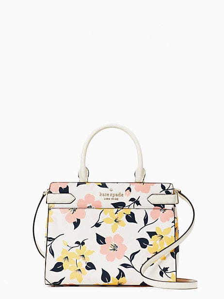 Kate Spade Staci Lily Blooms Medium Satchel