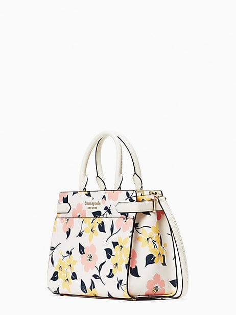 Kate Spade Staci Lily Blooms Medium Satchel