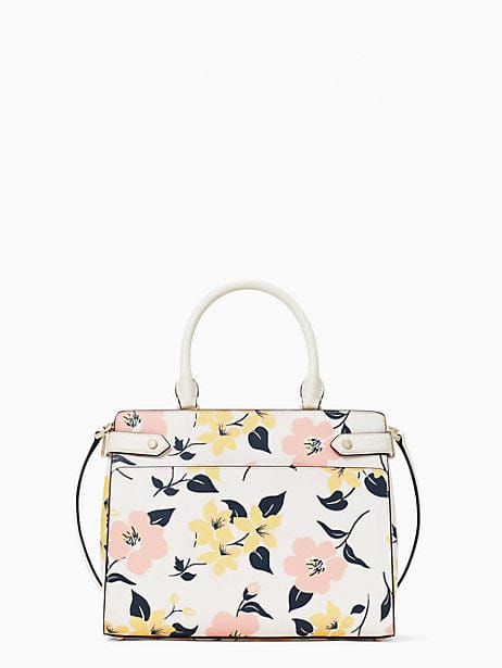Kate Spade Staci Lily Blooms Medium Satchel