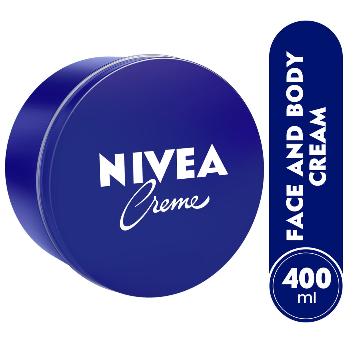 NIVEA Creme, Universal All Purpose Moisturizing Cream, Tin 400ml