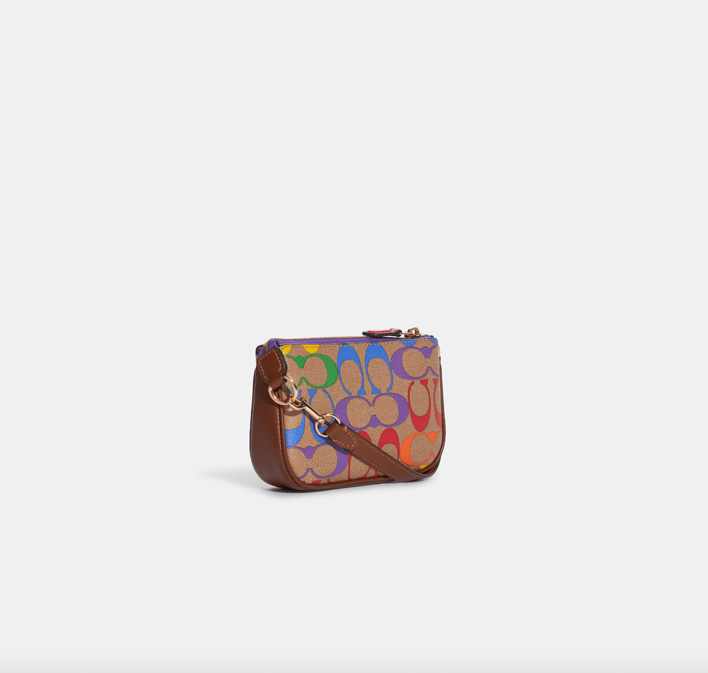 Coach Nolita 15 In Rainbow Signature Canvas
