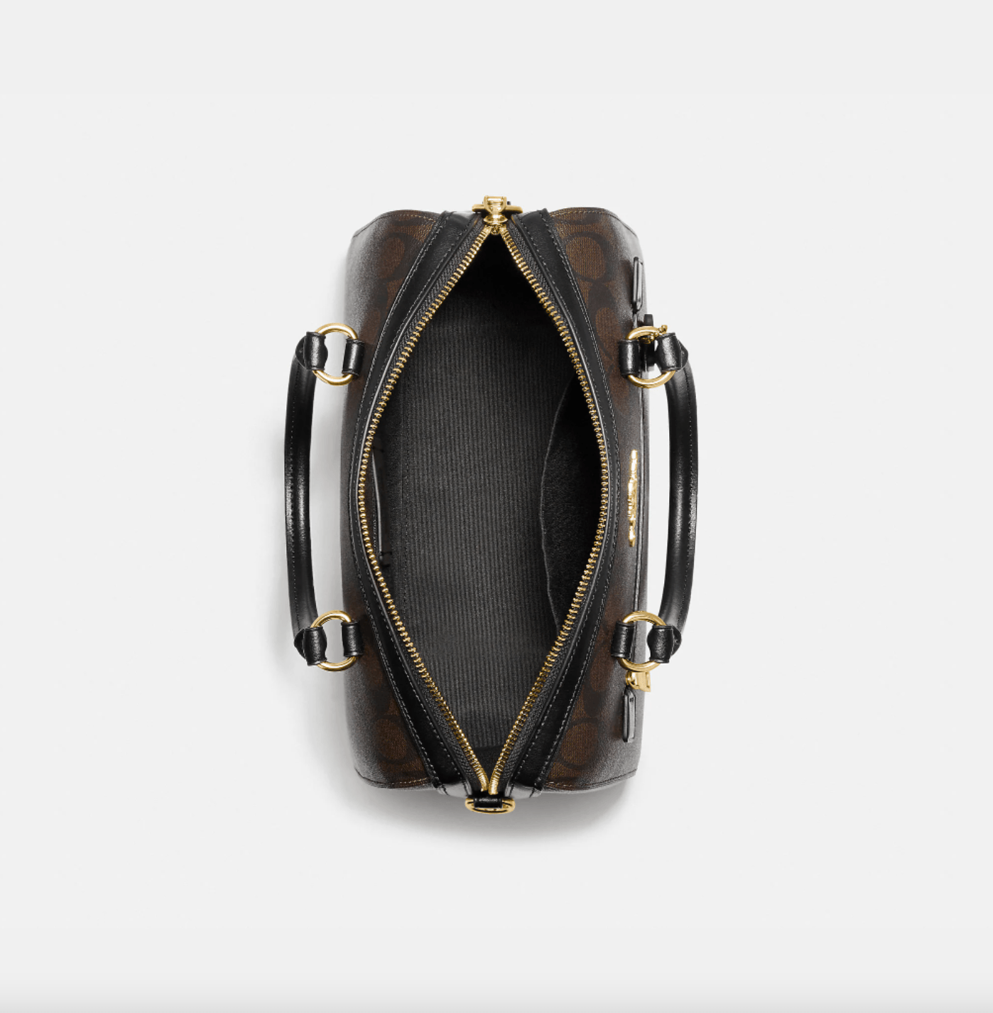 Coach Rowan Satchel In Signature Canvas