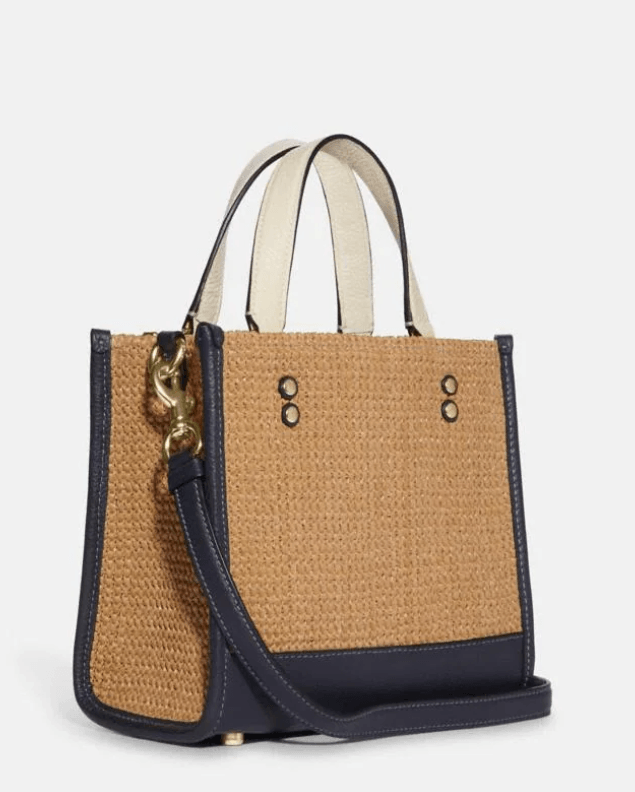 Coach Dempsey Tote 22 With Coach Patch