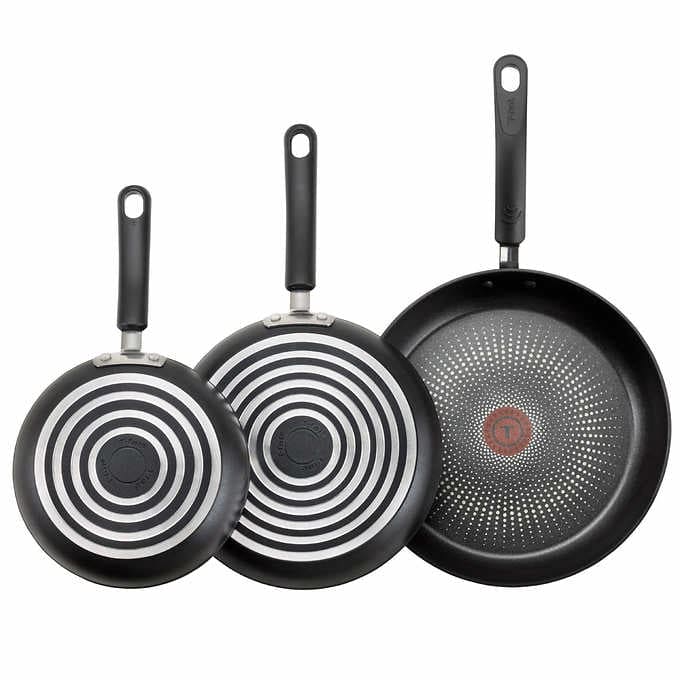T-Fal 3-piece Fry Pan Set