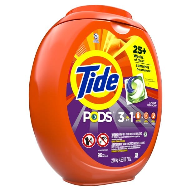 Tide Pods 3-in-1 Sping Meadow 96 Pods