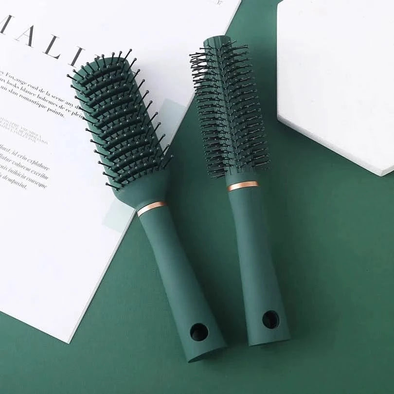 Shunfa Air Cushion Leather Hair Comb - Styling & Massage for Curly Hair - MERRIAHair EssentialMERRIA