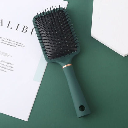 Shunfa Air Cushion Leather Hair Comb - Styling & Massage for Curly Hair - MERRIAHair EssentialMERRIA