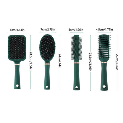 Shunfa Air Cushion Leather Hair Comb - Styling & Massage for Curly Hair - MERRIAHair EssentialMERRIA