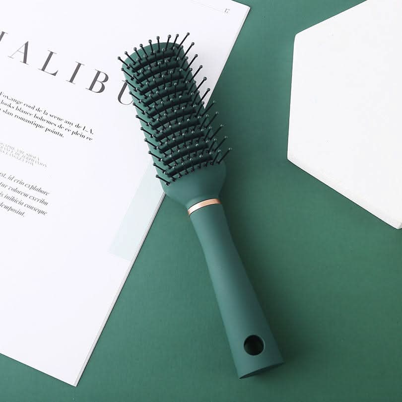 Shunfa Air Cushion Leather Hair Comb - Styling & Massage for Curly Hair - MERRIAHair EssentialMERRIA