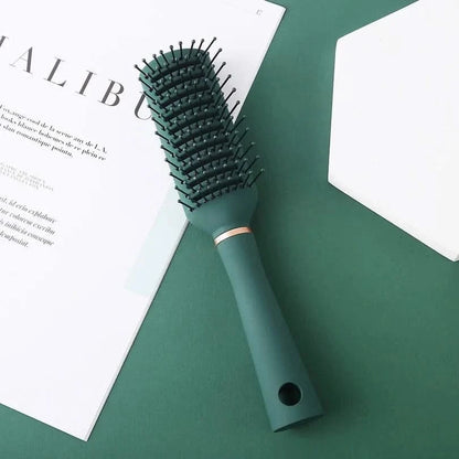 Shunfa Air Cushion Leather Hair Comb - Styling & Massage for Curly Hair - MERRIAHair EssentialMERRIA
