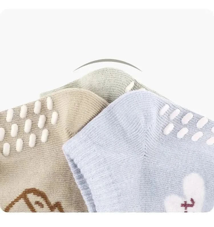 Breathable Anti-Slip Baby Mesh Socks (0-5Y) - Cartoon Boat Design - MERRIABaby SocksMERRIA