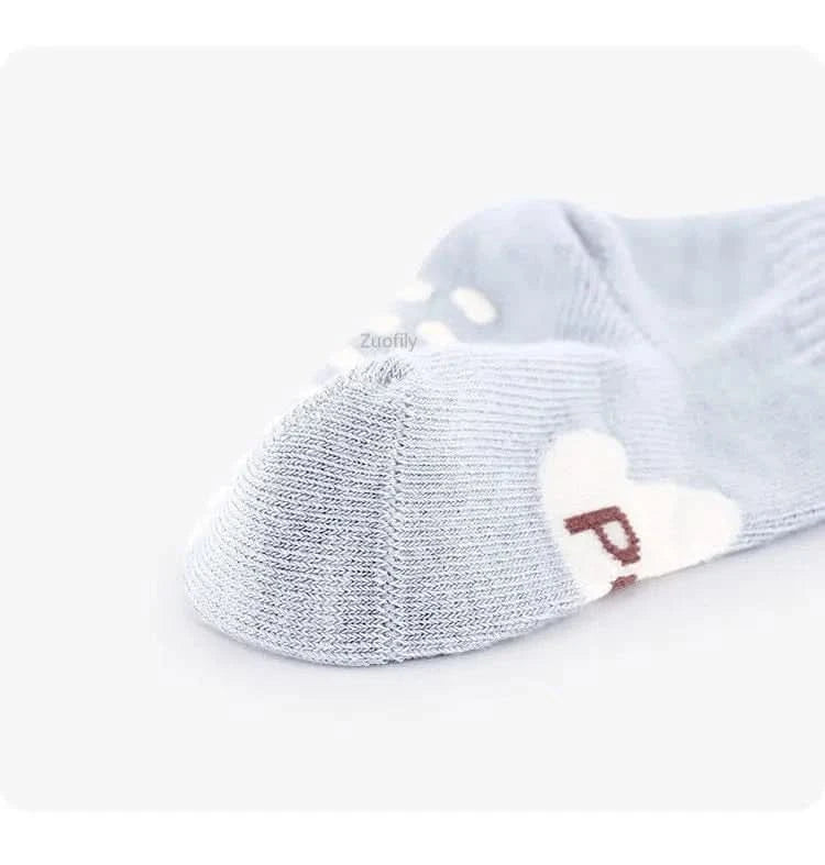 Breathable Anti-Slip Baby Mesh Socks (0-5Y) - Cartoon Boat Design - MERRIABaby SocksMERRIA